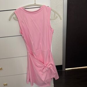 Amazon Pink Sleeveless Dress